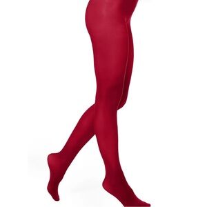 Silks Semi Opaque Tights Red